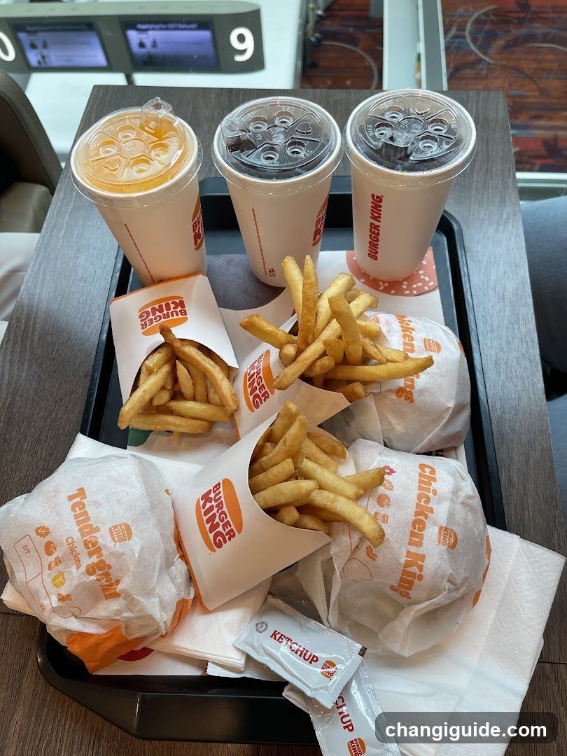 Burger King Meal Tray