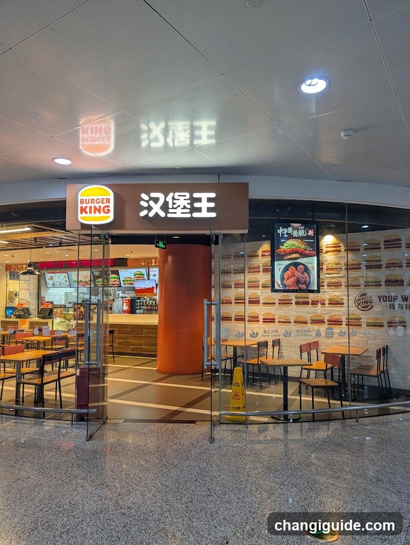 Burger King Terminal 1 Viewing Hall