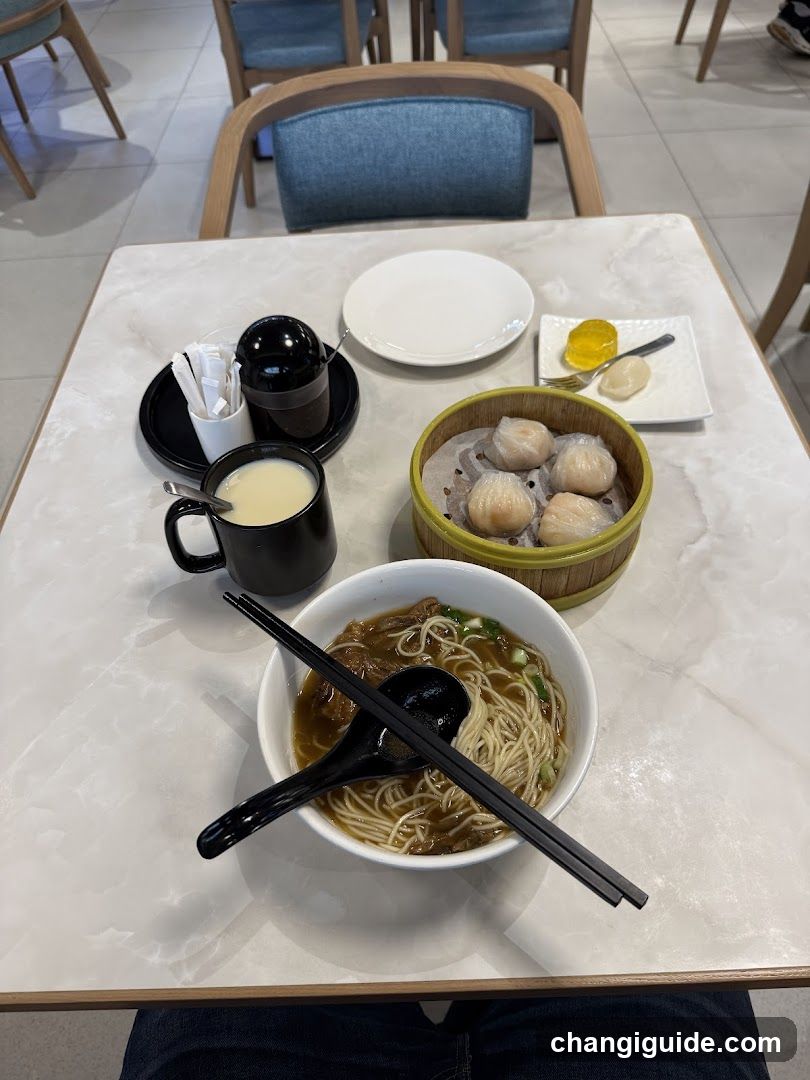 Dining Table with Chinese Cuisine