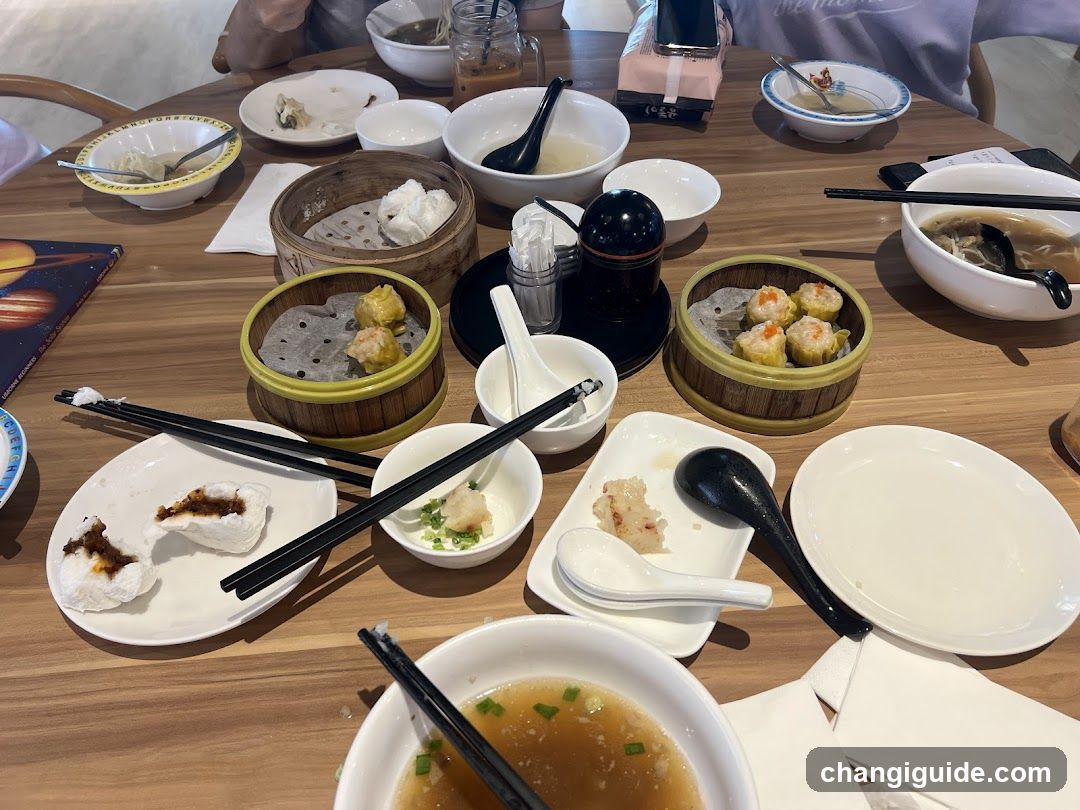Dim Sum Table Setting