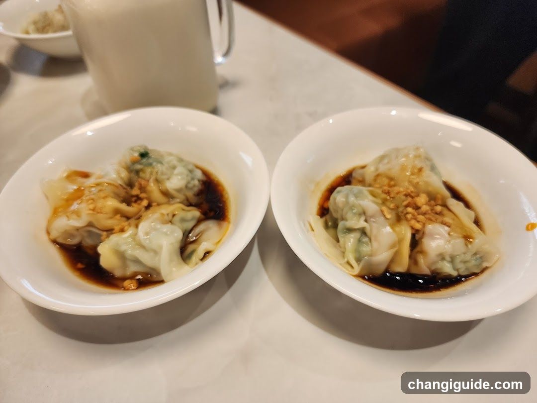 Dumplings with Sauce