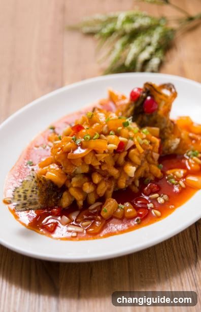 Braised Fish with Peanuts and Chili Sauce