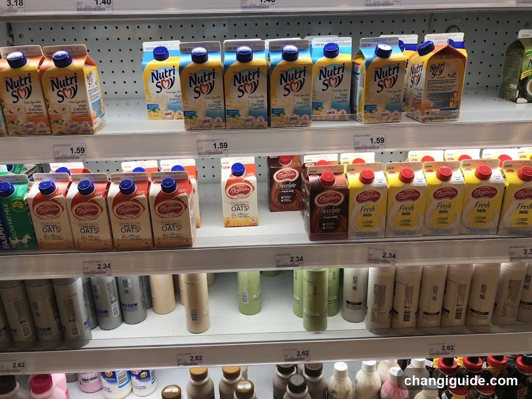 Grocery Store Shelf Display