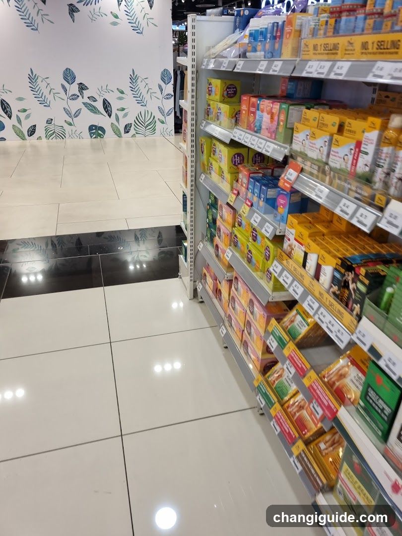Aisle in a retail store