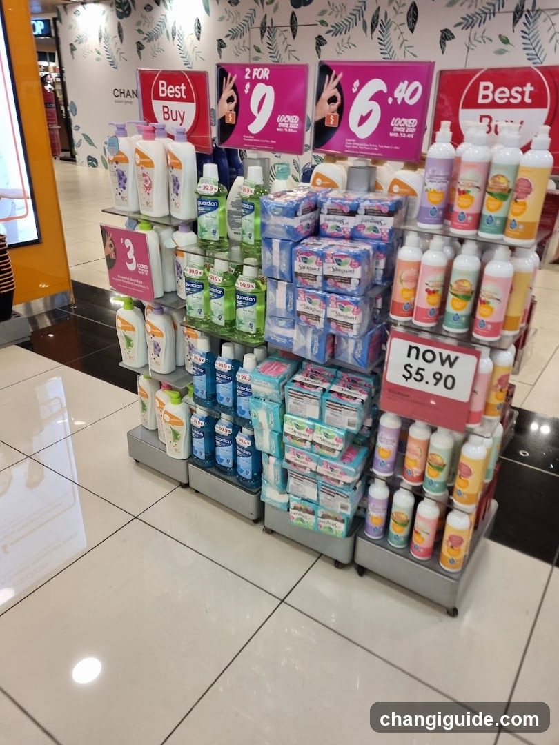 Personal Care Products Display