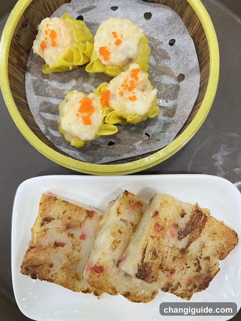 Dim Sum and Fried Rice Cake