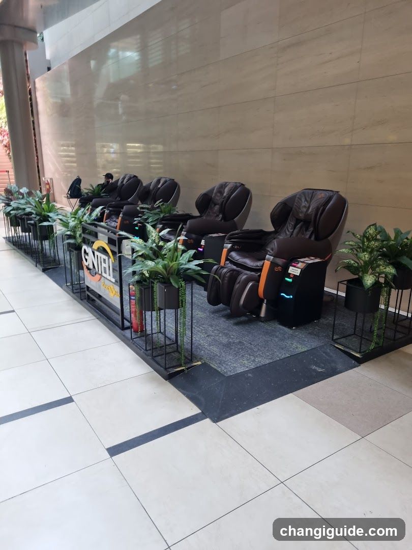 Massage Chairs Display