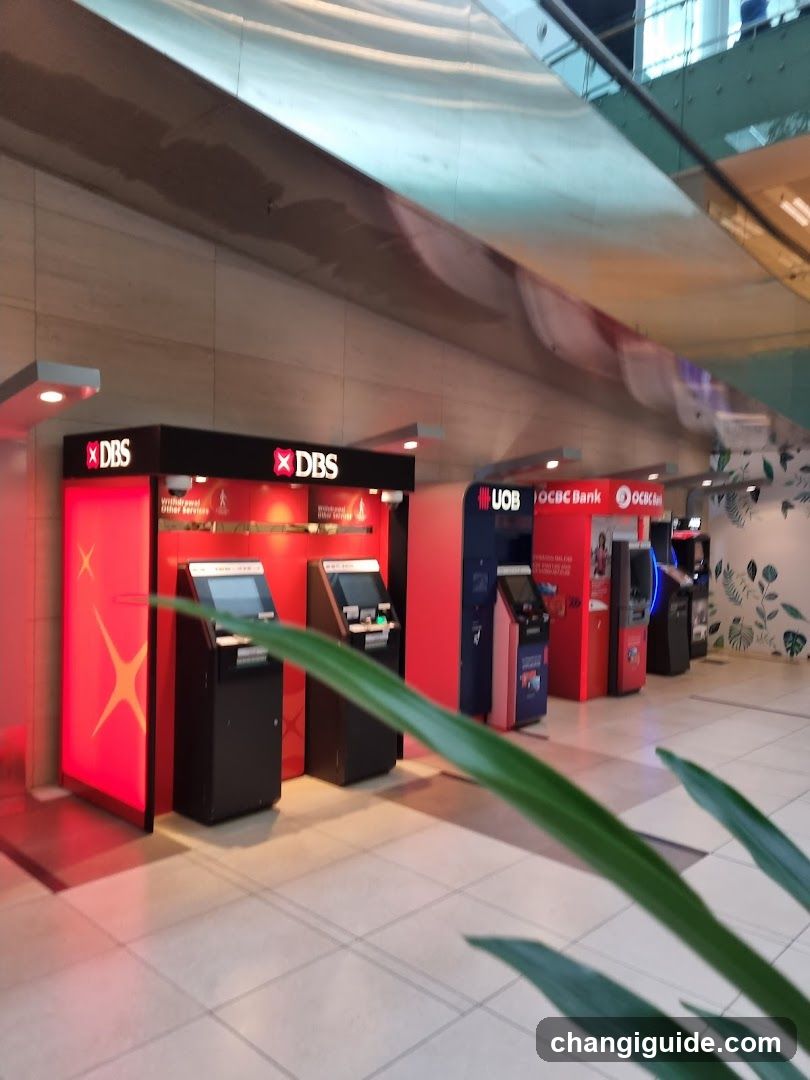 ATM Banking Area in Mall