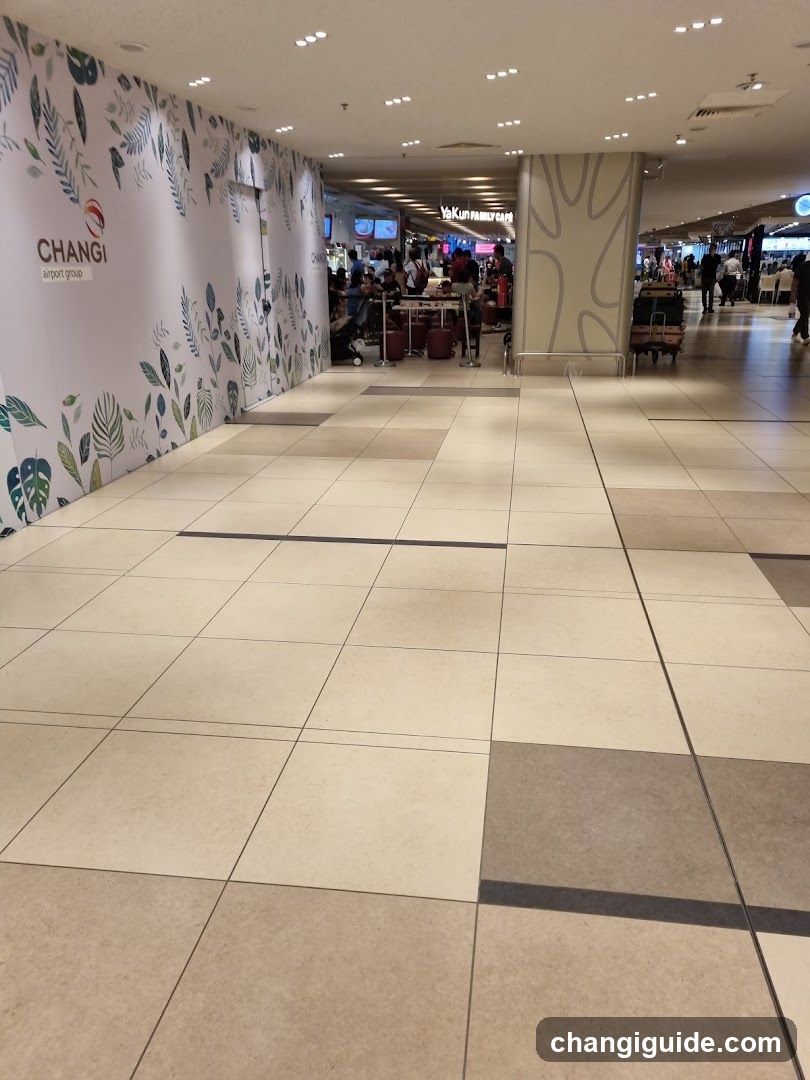 Changi Airport Terminal Interior