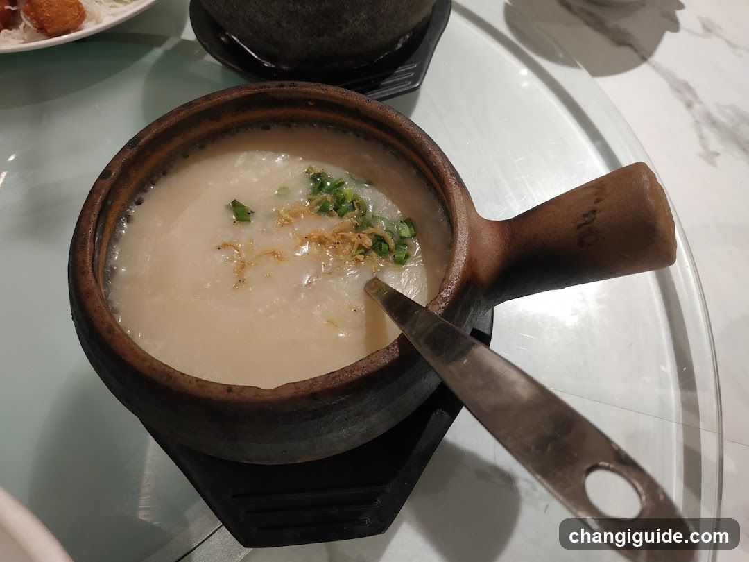 Congee in Clay Pot