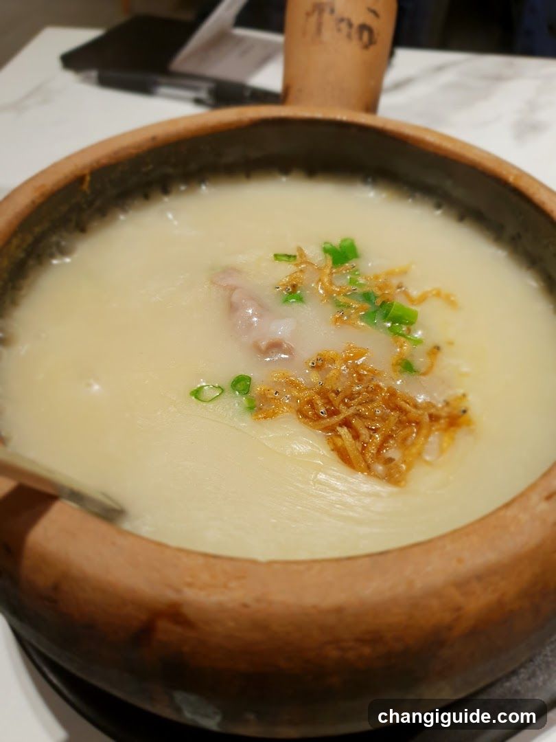 Congee in Clay Pot