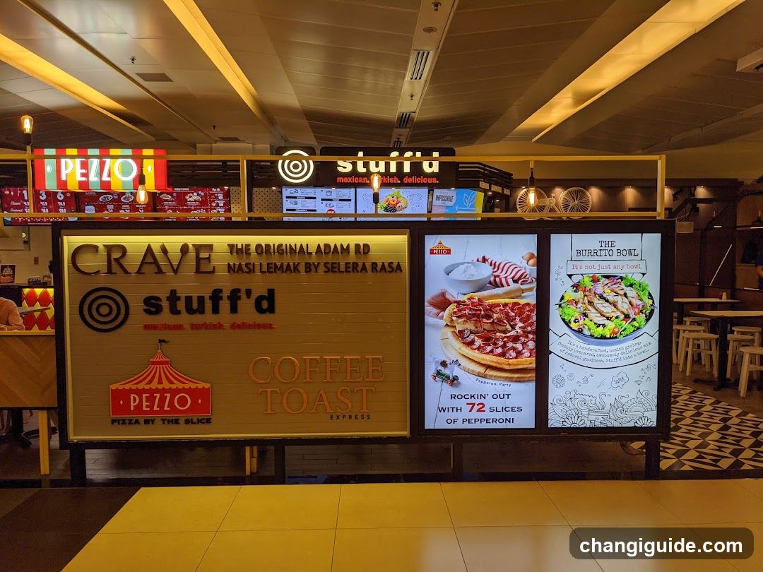 Food Court Display Board