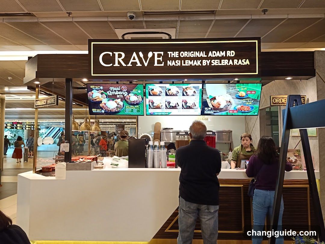 Crave Food Stall Interior