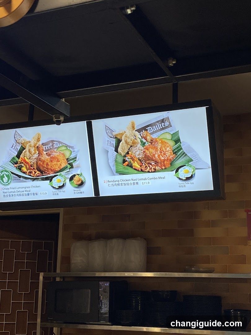 Food Display Screen