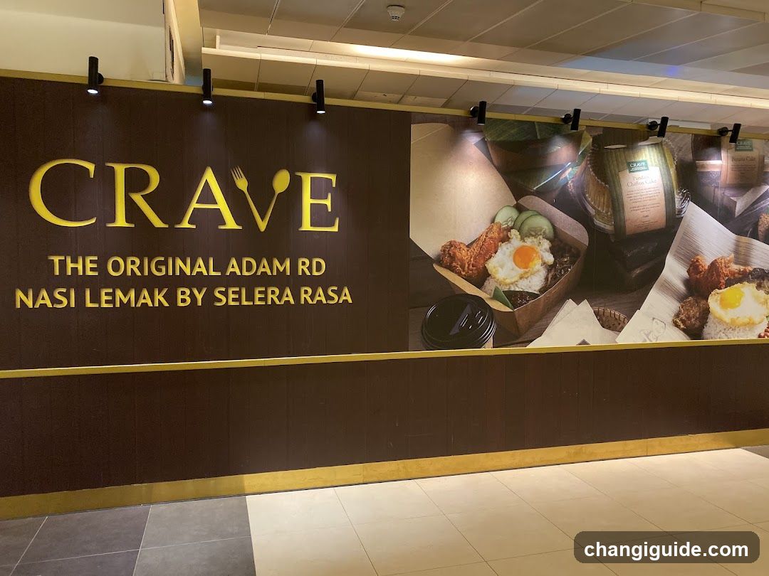Crave Nasi Lemak Signage