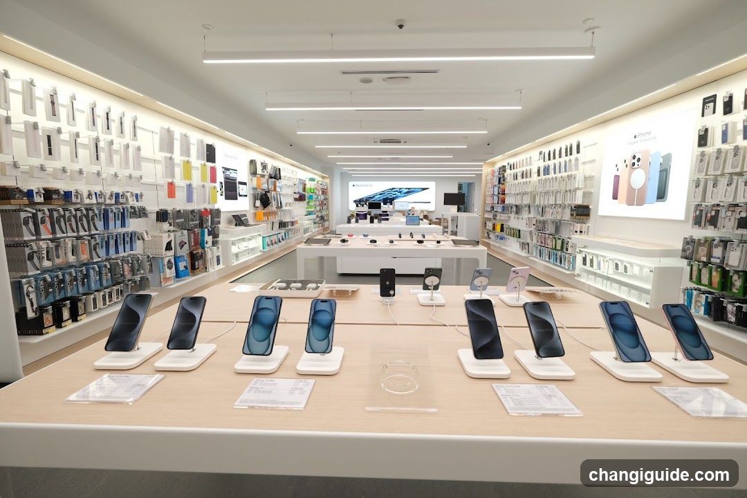 Apple Store Interior Display