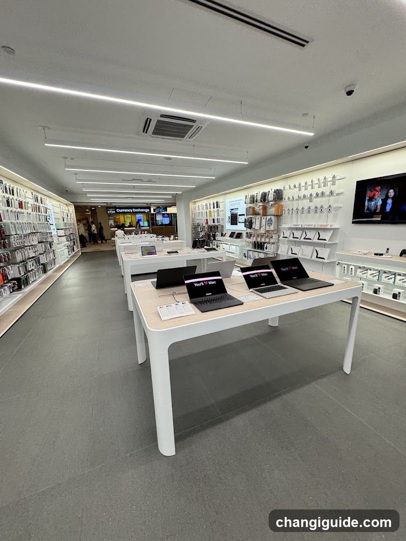 Electronics Store Interior