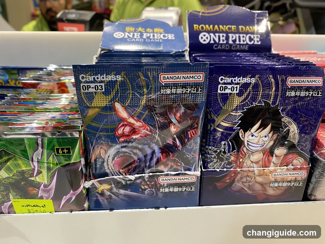 One Piece Card Game Display