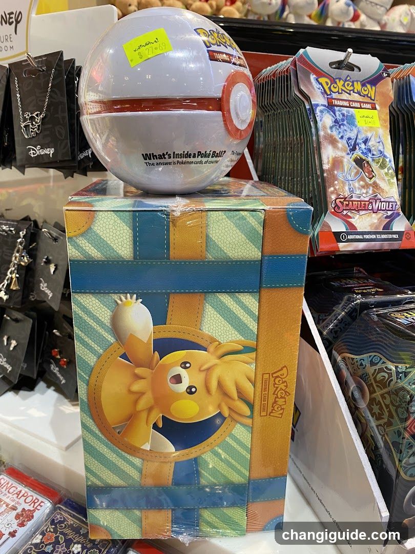 Pokemon Merchandise Display