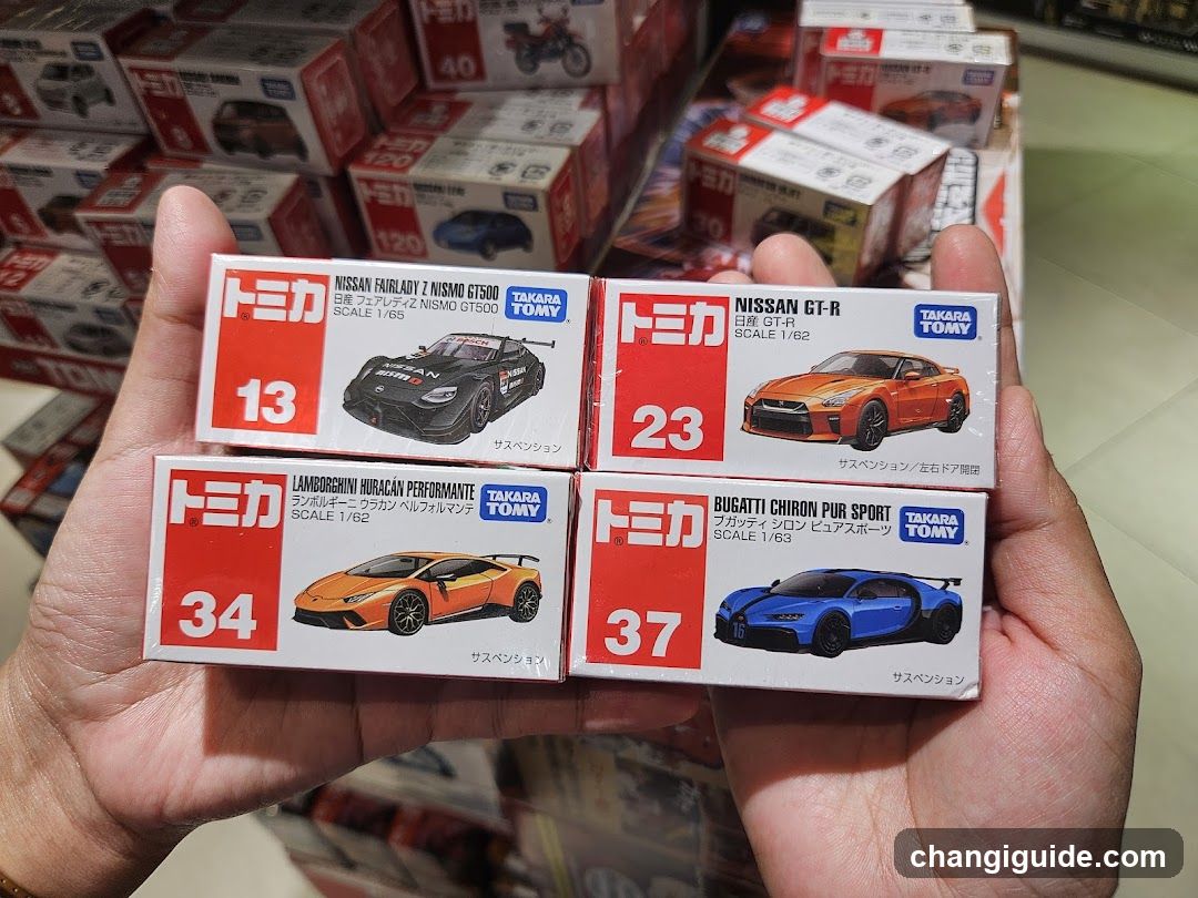 Takara Tomy Toy Car Collection Display