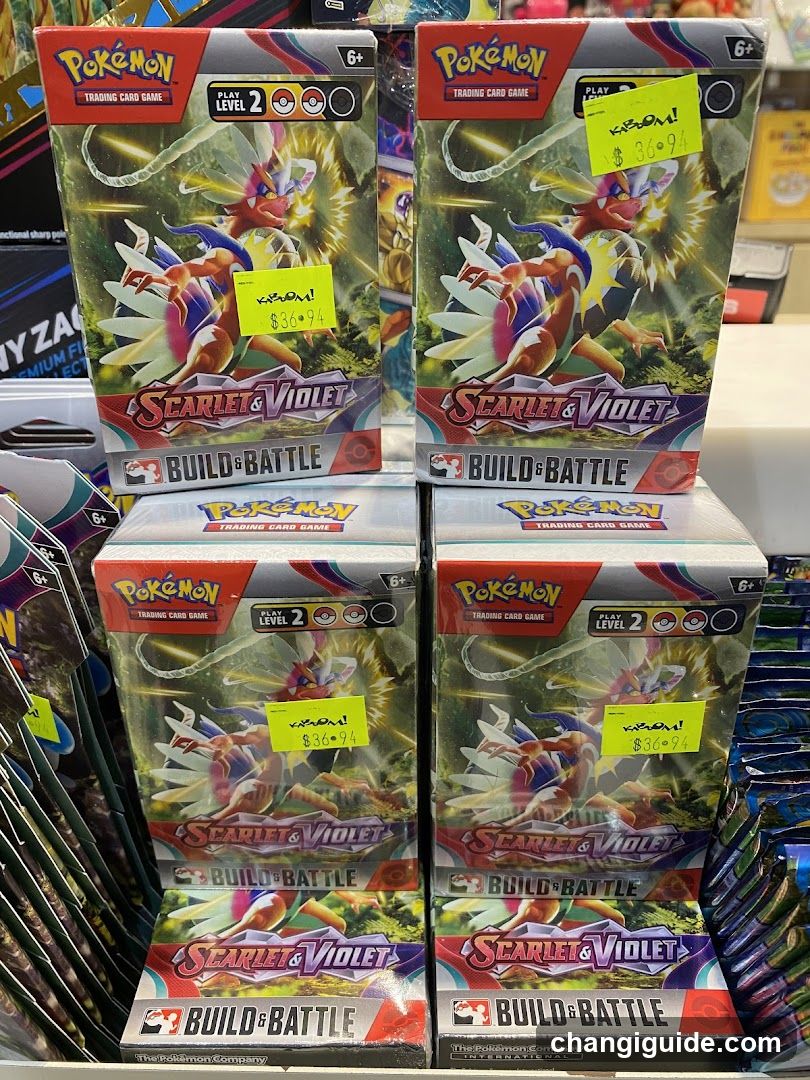Pokemon Scarlet & Violet Build-Battle Game Boxes