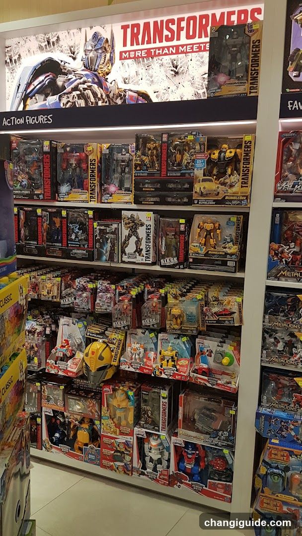 Transformers Action Figures Display