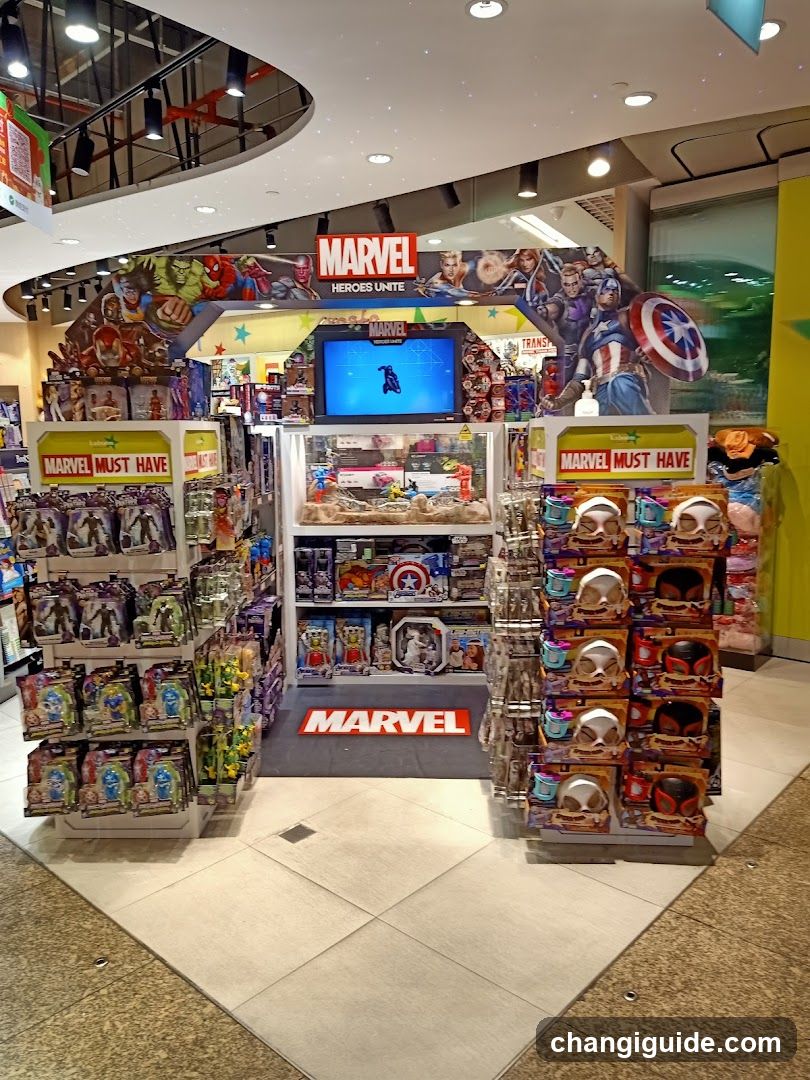 Marvel Store Display