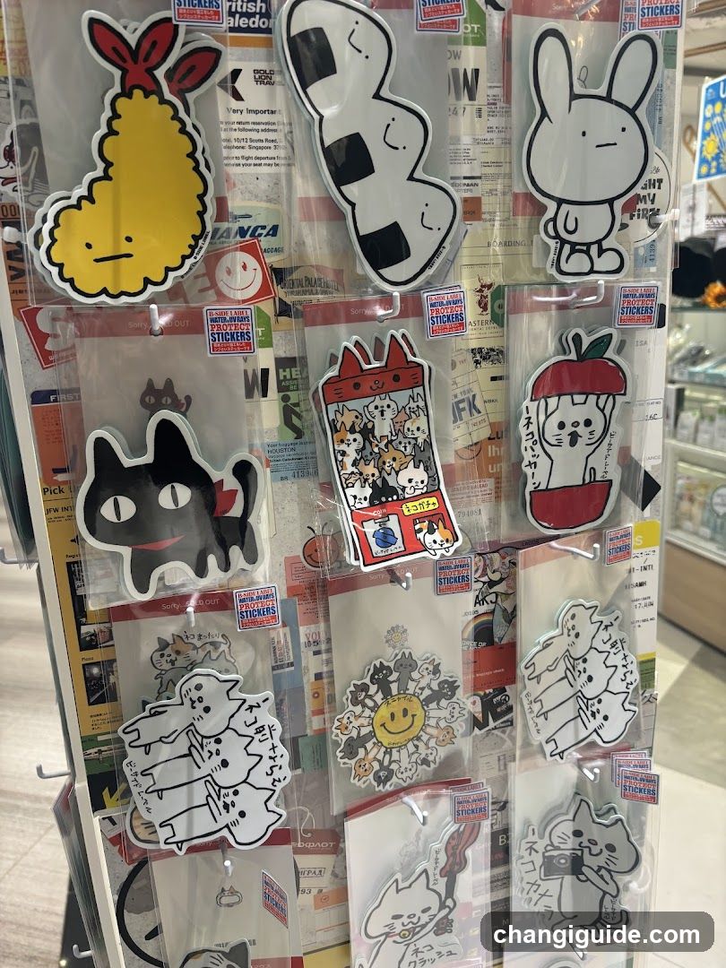 Sticker Display Rack