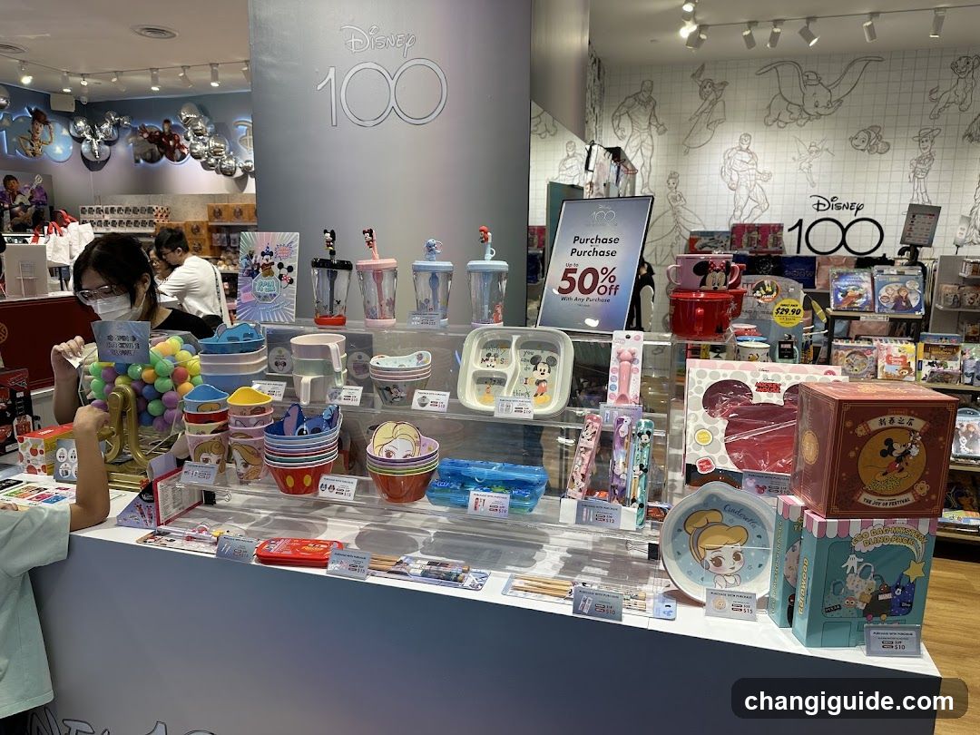 Disney100 at Jewel Changi Airport