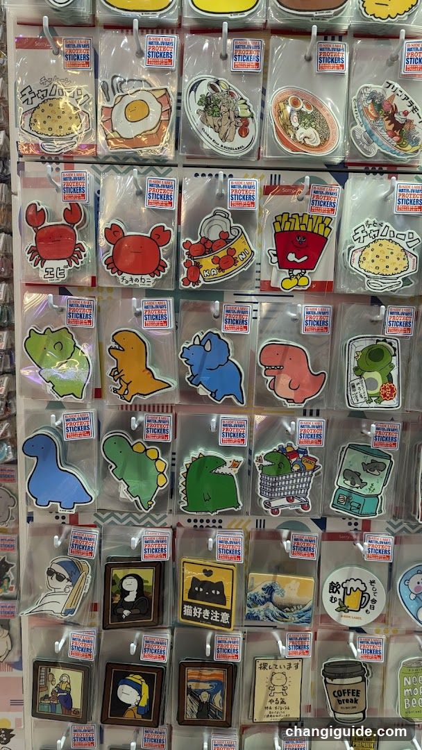 Sticker Display Wall