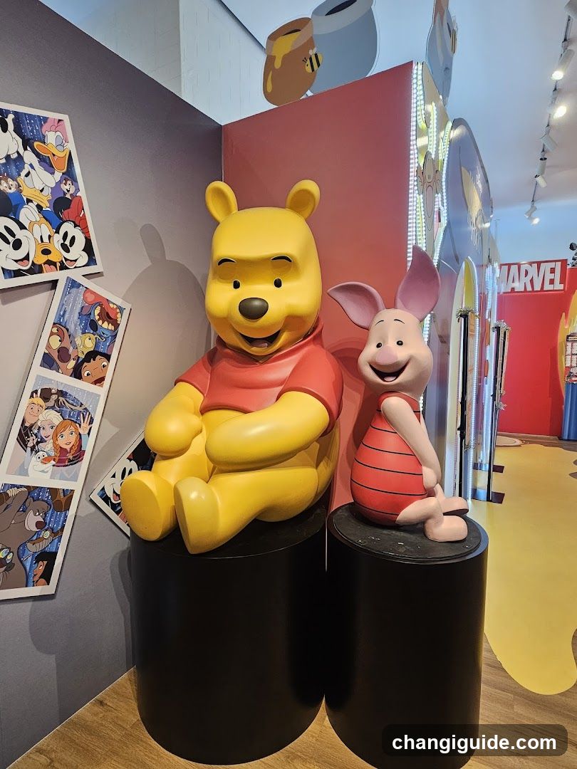 Winnie the Pooh and Piglet Display