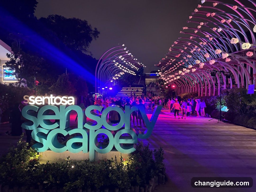 Sensory Scapes Entrance Night View