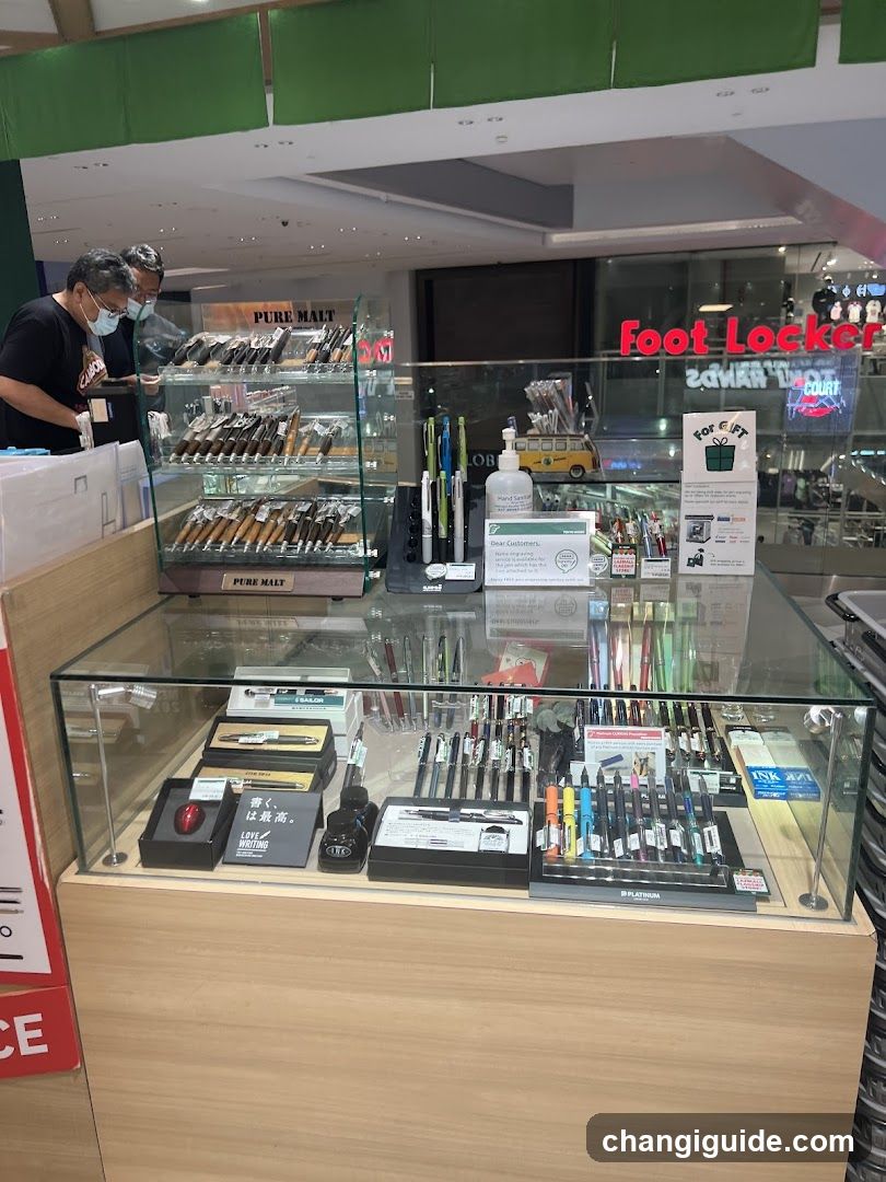 Stationery Store Interior Display