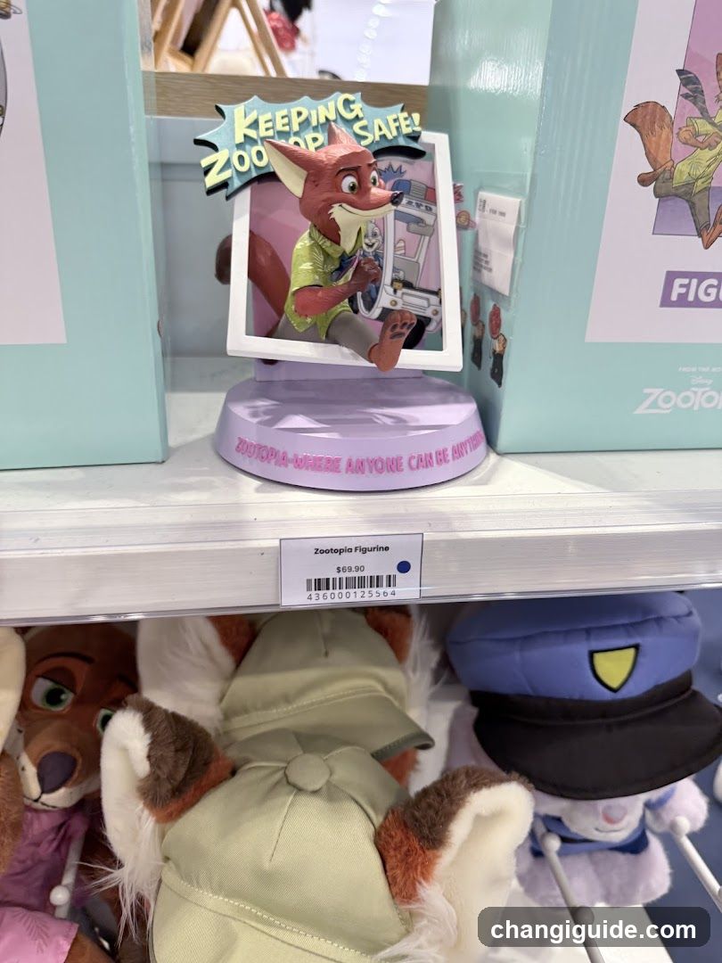 Zootopia Figurine Display