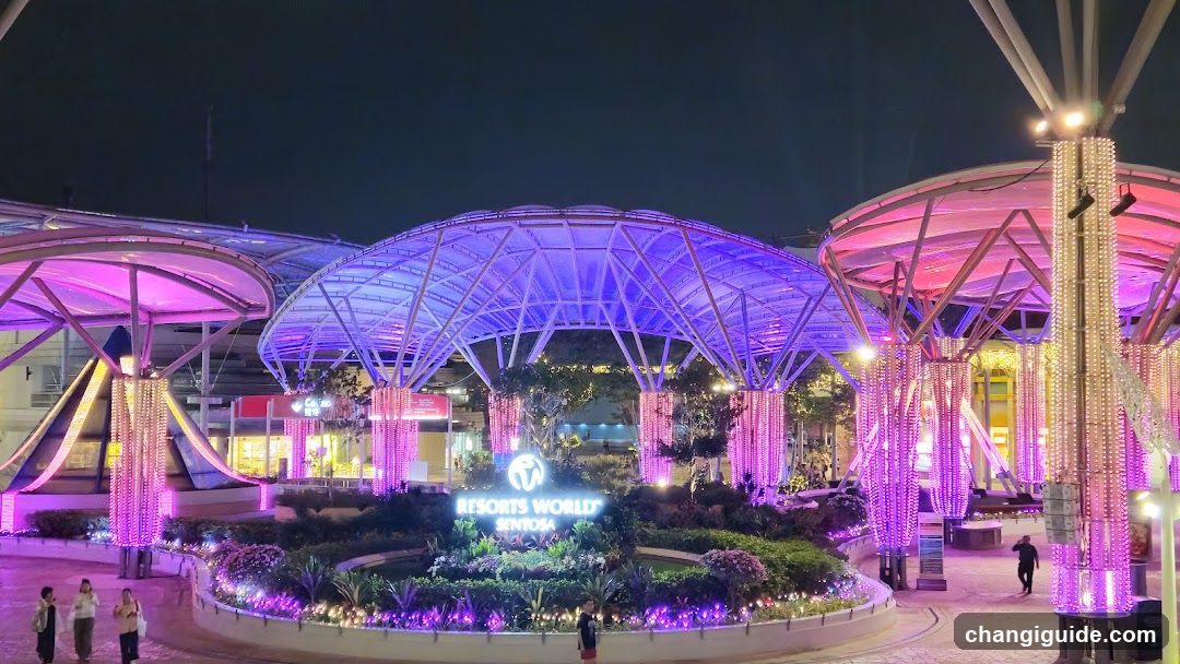 Resorts World Sentosa Night View