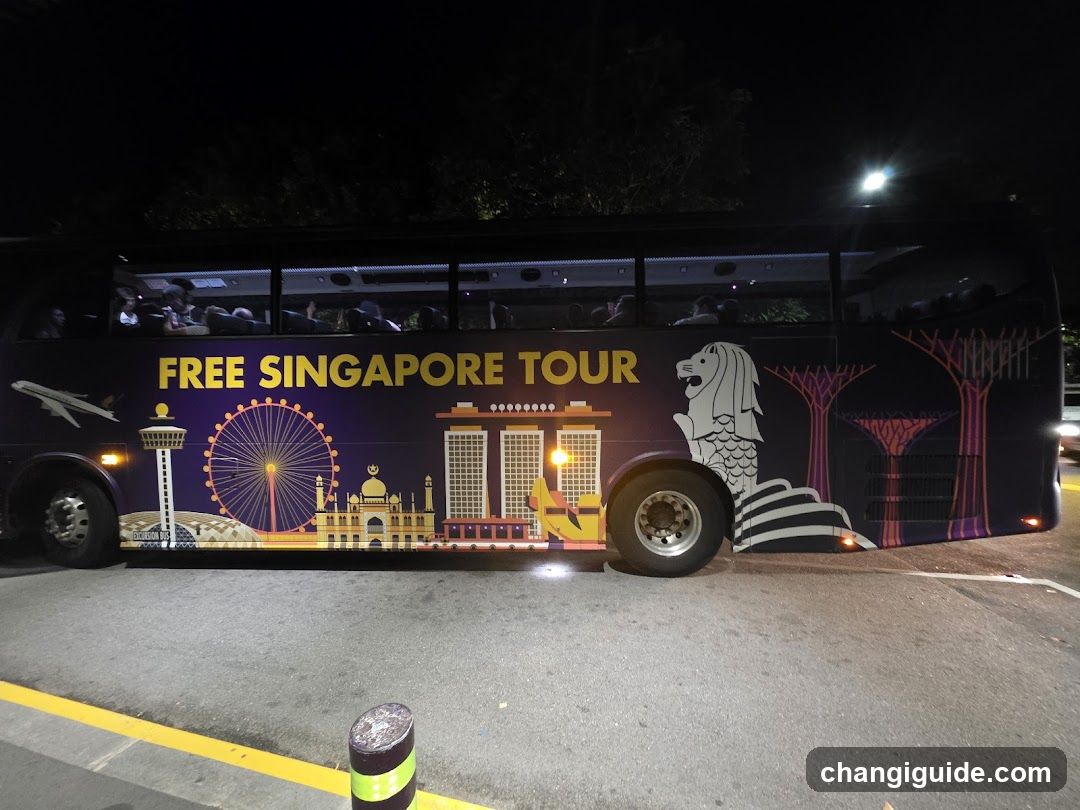 Free Singapore Tour Bus
