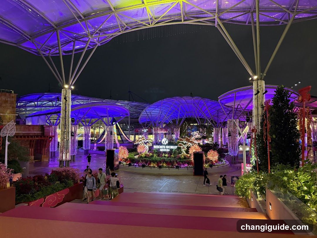 Sengkang Riverside Park Night View