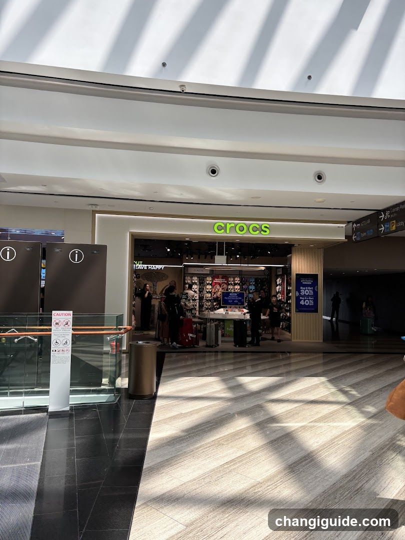 Crocs Store Interior View