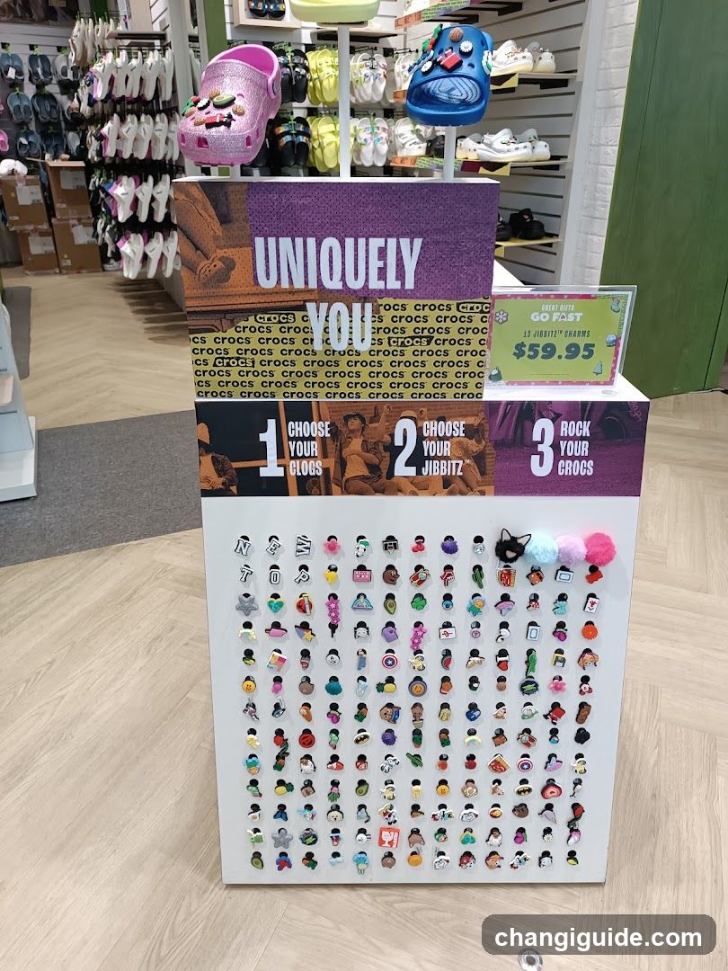 Crocs Display Stand