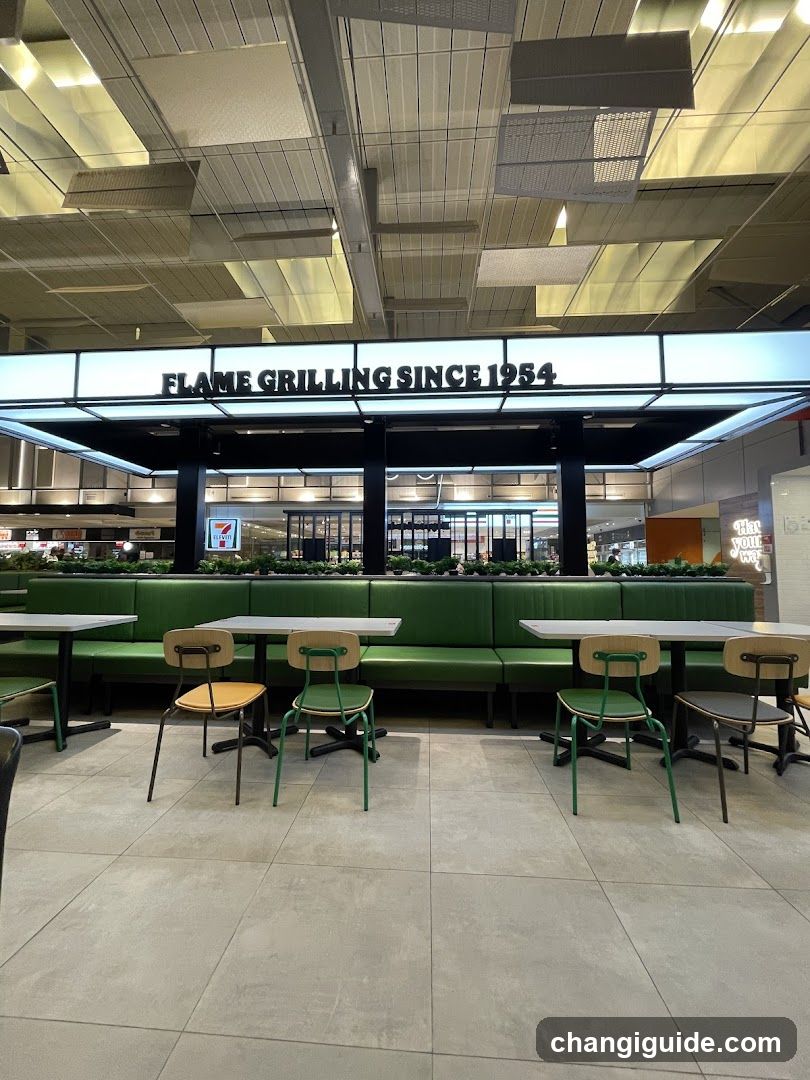 Flame Grilling Since 1954 Interior