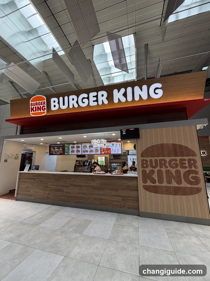 Burger King Store Interior View