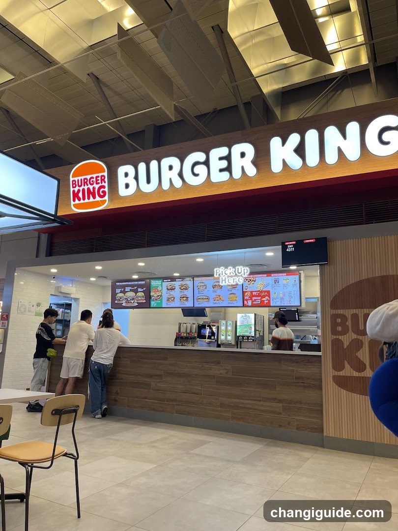 Burger King Interior View