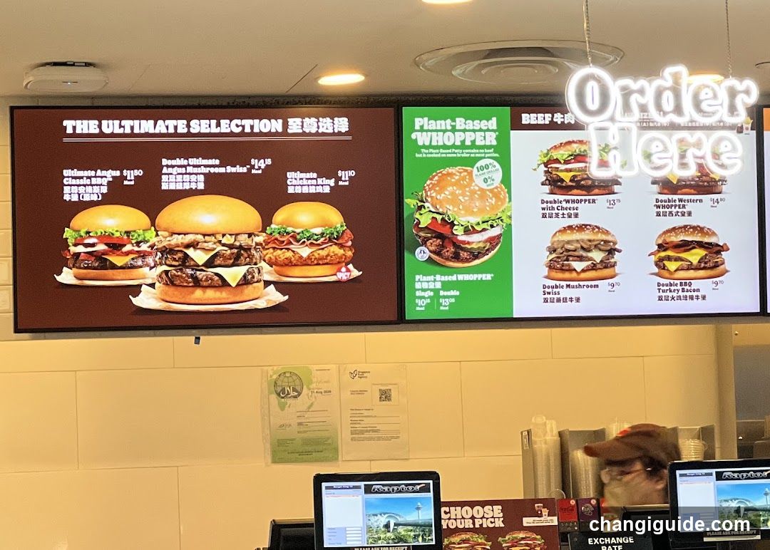 Fast Food Restaurant Interior Display