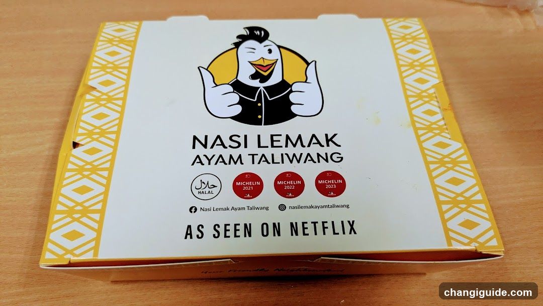 Nasi Lemak Ayam Taliwang Box
