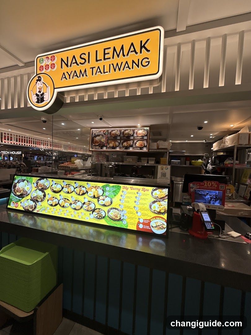 Nasi Lemak Ayam Taliwang Counter