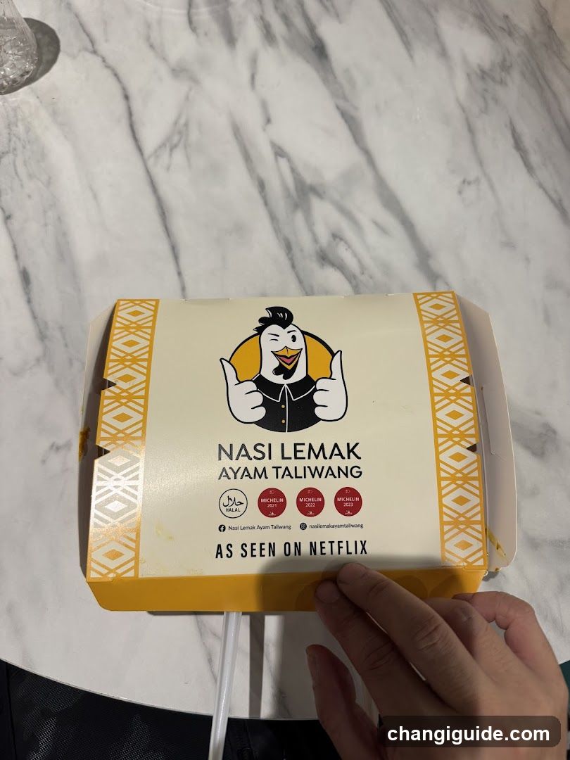 Nasi Lemak Ayam Taliwang Box