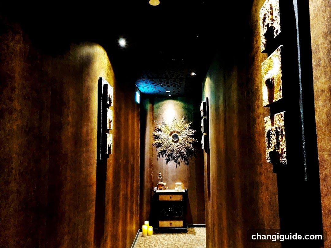 Interior Hallway with Decorative Elements