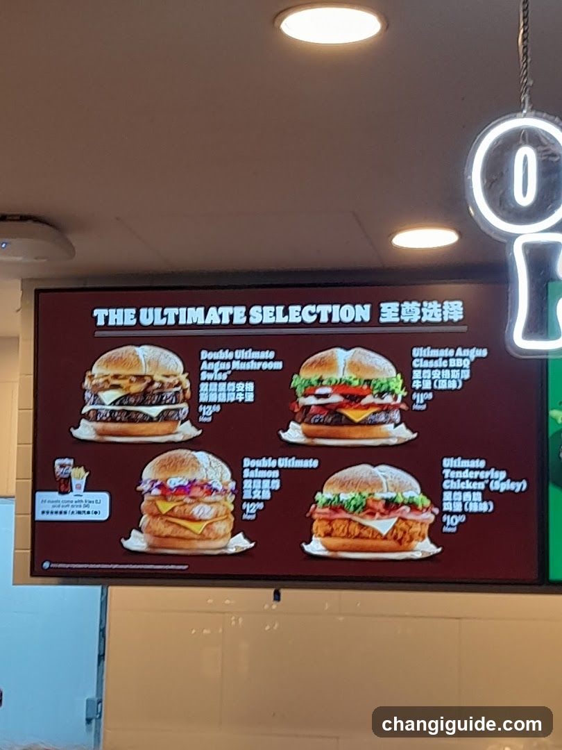 The Ultimate Selection Menu Board