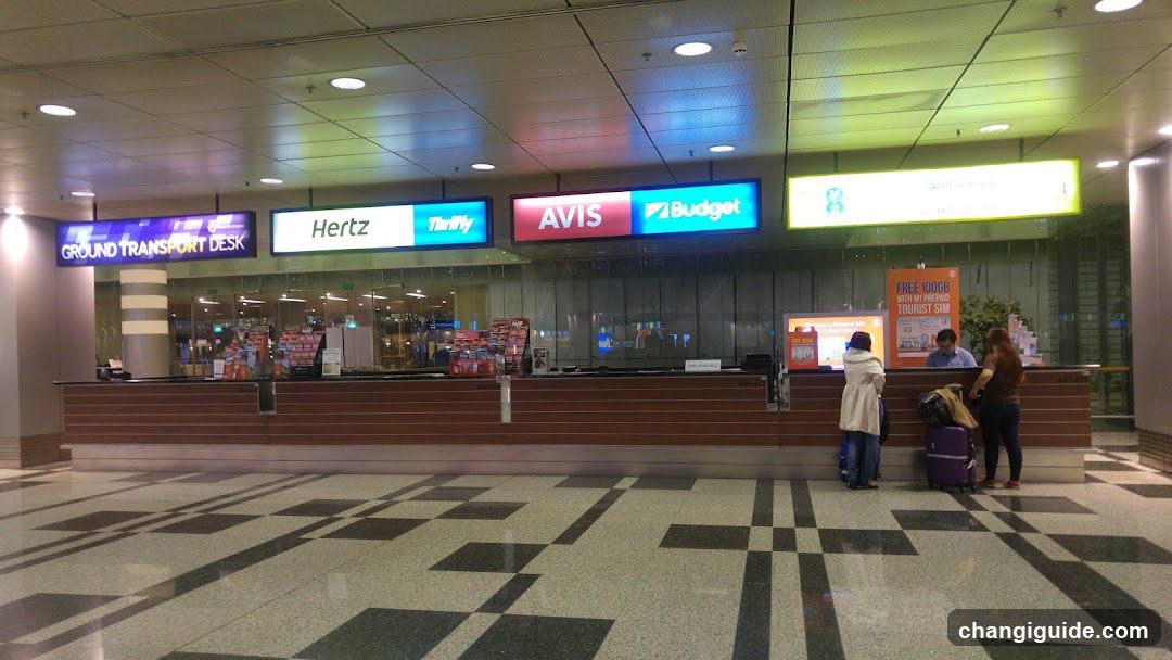 Airport Rental Car Desks