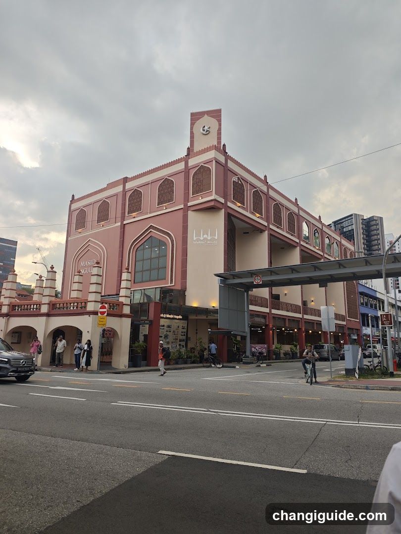 Street View of Mosque Building
